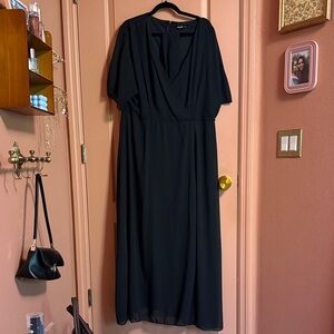 SHEIN Classic Black Maxi Dress